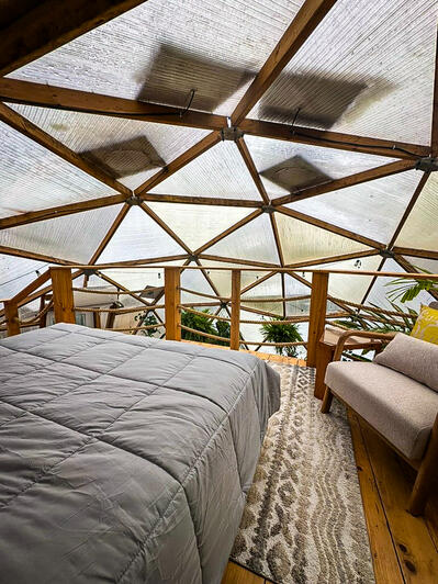 GeoDome Bedroom Loft